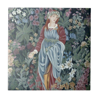 William Morris Flora Tegeltje
