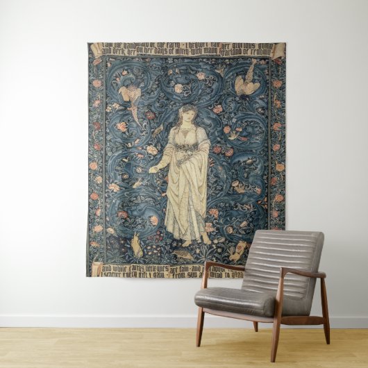 William Morris - Flora Wandkleed (In situ)