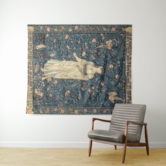 William Morris - Flora Wandkleed (In Situ (horizontaal))