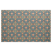 William Morris Floral Arabesque Geometric Pattern Stof (Fat Quarter)