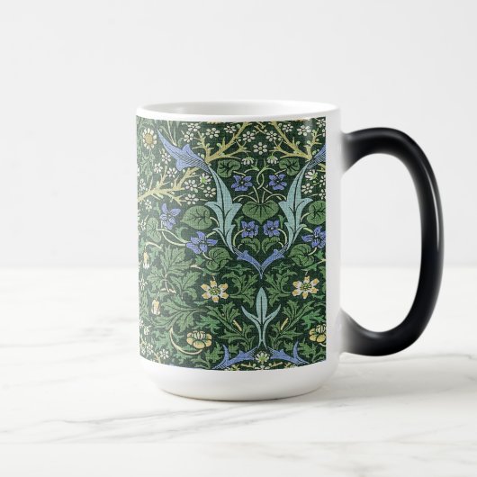 William Morris Floral  Art Design Magische Mok (Rechts)