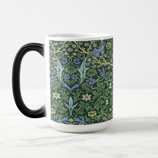 William Morris Floral  Art Design Magische Mok (Links)