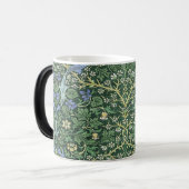 William Morris Floral  Art Design Magische Mok (Voorkant links)