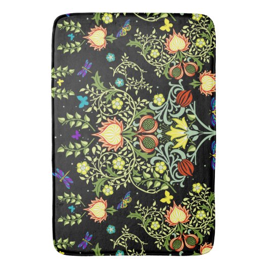 William Morris  Floral Badmat (Voorkant Verticaal)