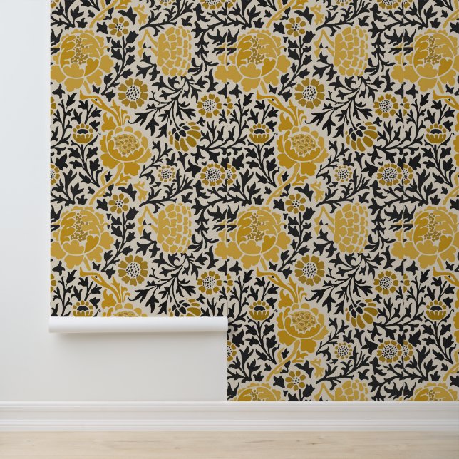  William Morris Floral Behang (Applicatie)
