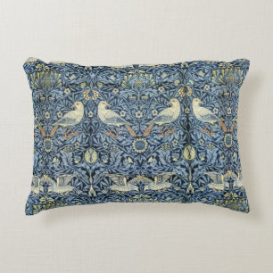 William Morris Floral Bird Accent Kussen