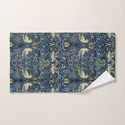 William Morris  Floral Bird Bad Handdoek (Handdoek)