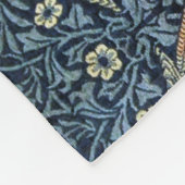 William Morris Floral Bird Fleece Deken (Hoek)