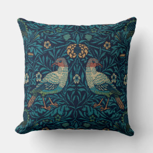 William Morris  Floral Bird Kussen