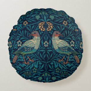 William Morris Floral Bird Rond Kussen