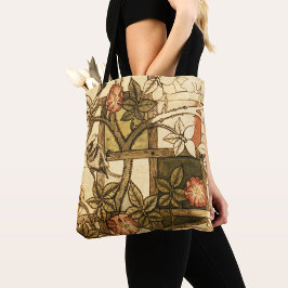 William Morris Floral Bird Trellis Schoudertas Tote Bag
