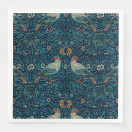 William Morris  Floral Birds Servet