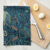 William Morris  Floral Birds Theedoek (Quarter Fold)