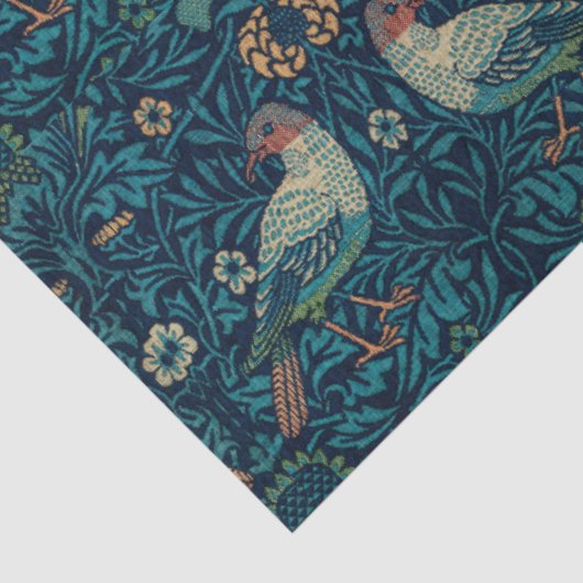 William Morris Floral Birds Tissuepapier (Detail)