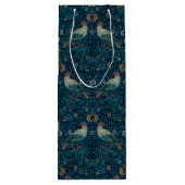 William Morris  Floral Birds Wijn Cadeautas (Achterkant)