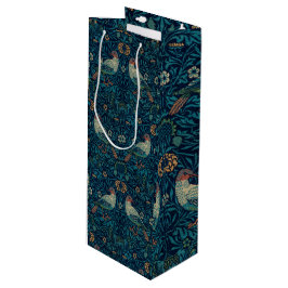 William Morris  Floral Birds Wijn Cadeautas