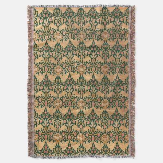 William Morris Floral Blanket Deken (Voorkant Verticaal)