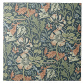 William Morris  Floral Blue Green Compton Tegeltje (Voorkant)