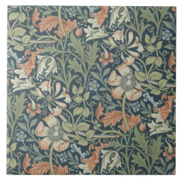 William Morris  Floral Blue Green Compton Tegeltje