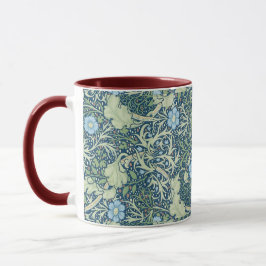 William Morris  Floral Blue Seaweed Mok
