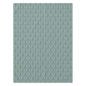 William Morris  Floral Blue Seaweed Tafelkleed (Voorkant)
