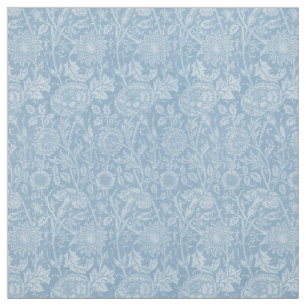 William Morris Floral Blue Stof
