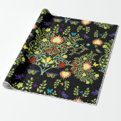 William Morris Floral Cadeaupapier (Uitgerold)