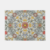 William Morris Floral Circle Flower Illustration Deurmat (Voorkant)