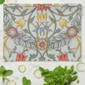 William Morris Floral Circle Flower Illustration Theedoek (Gevouwen)