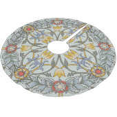 William Morris Floral Circle Illustratie bloem Kerstboom Rok (Gekanteld)