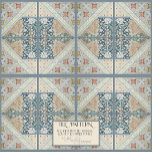 William Morris Floral Craftsman Era Collage RIGHT Tegeltje<br><div class="desc">DE RECHTERZIJDE TEGEL, PATROON GEBRUIKT GELIJKE AANTALLEN LINKS EN RECHTSZIJDE TEGELS. OPMERKING: HIERONDER AANBEVELINGEN VOOR INSTALLATIE. Deze tegels werden gemaakt van een grote collage van nieuwe waterverf kunstwerken door een internationaal erkende kunstenaar en ontwerper, Audrey Jeanne Roberts en de kunstschetsen van het ambachtelijke tijdperk van Craftsmen en tekeningen van het...</div>