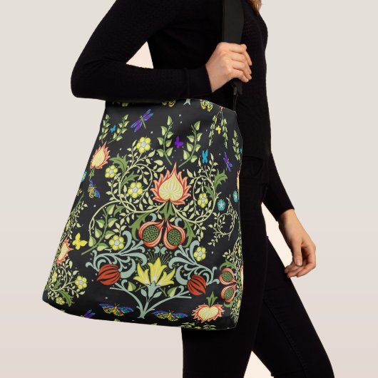 William Morris Floral Crossbody Tas (Dichtbij)