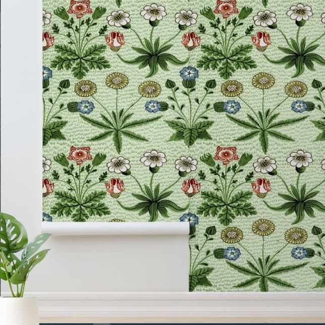 William Morris  Floral Daisy Pattern Behang (Creator heeft geüpload)