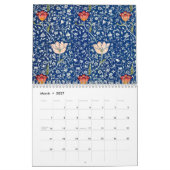 William Morris Floral Design Kalender (Mar 2027)