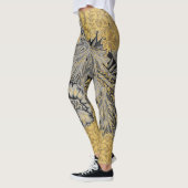 William Morris FLORAL DESIGN MET VINES-Leggings Leggings (Links)