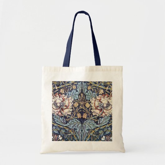 William Morris Floral Design Tote Bag (Voorkant)