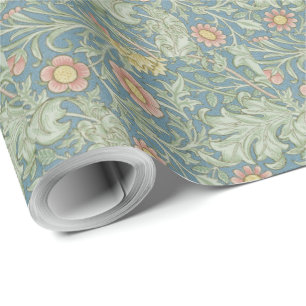 William Morris Floral Double Boughs Cadeaupapier