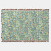 William Morris Floral Double Boughs Deken (Voorkant)