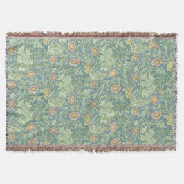 William Morris  Floral Double Boughs Deken