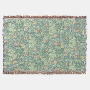 William Morris  Floral Double Boughs Deken