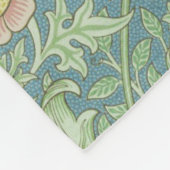 William Morris  Floral Double Boughs Fleece Deken (Hoek)