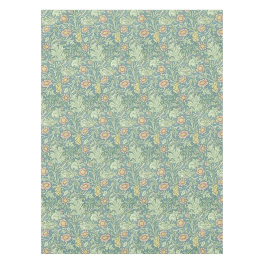 William Morris  Floral Double Boughs Tafelkleed (Voorkant)