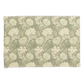 William Morris' Floral Elegance Gold & Green Kussensloop (Voorkant-Rechts)