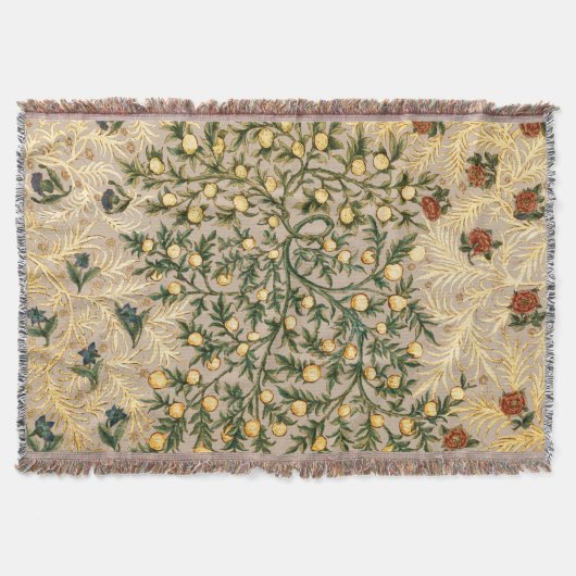 William Morris Floral Fruit Garden Flower Classic Deken (Voorkant)