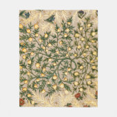 William Morris Floral Fruit Garden Flower Classic Fleece Deken (Voorkant)