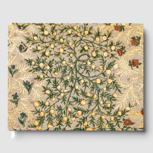 William Morris Floral Fruit Garden Flower Classic Gastenboek (Voorkant)
