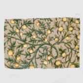 William Morris Floral Fruit Garden Flower Classic Golfhanddoek (Horizontaal)