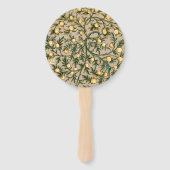 William Morris Floral Fruit Garden Flower Classic Handwaaier (Achterkant)