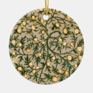 William Morris Floral Fruit Garden Flower Classic Keramisch Ornament