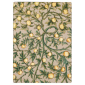 William Morris Floral Fruit Garden Flower Classic Klembord (Achterkant)